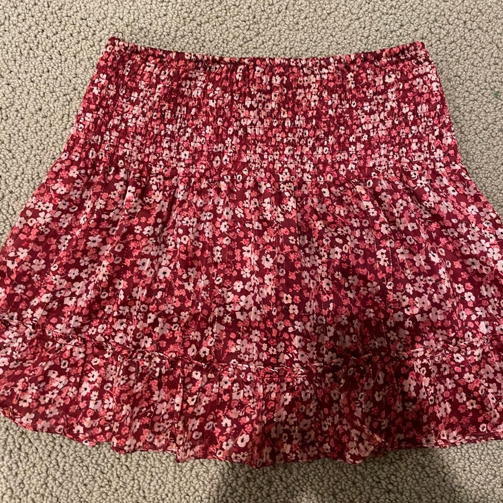 Aqua skirt